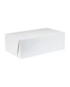 1-piece-lock-corner-donut-white-boxes-10-25-x-6-25-x-3-5-250-bundle-1063b-261 1 Piece Lock Corner Donut White Boxes 10.25" x 6.25" x 3.5" 250/Bundle (1063B-261)