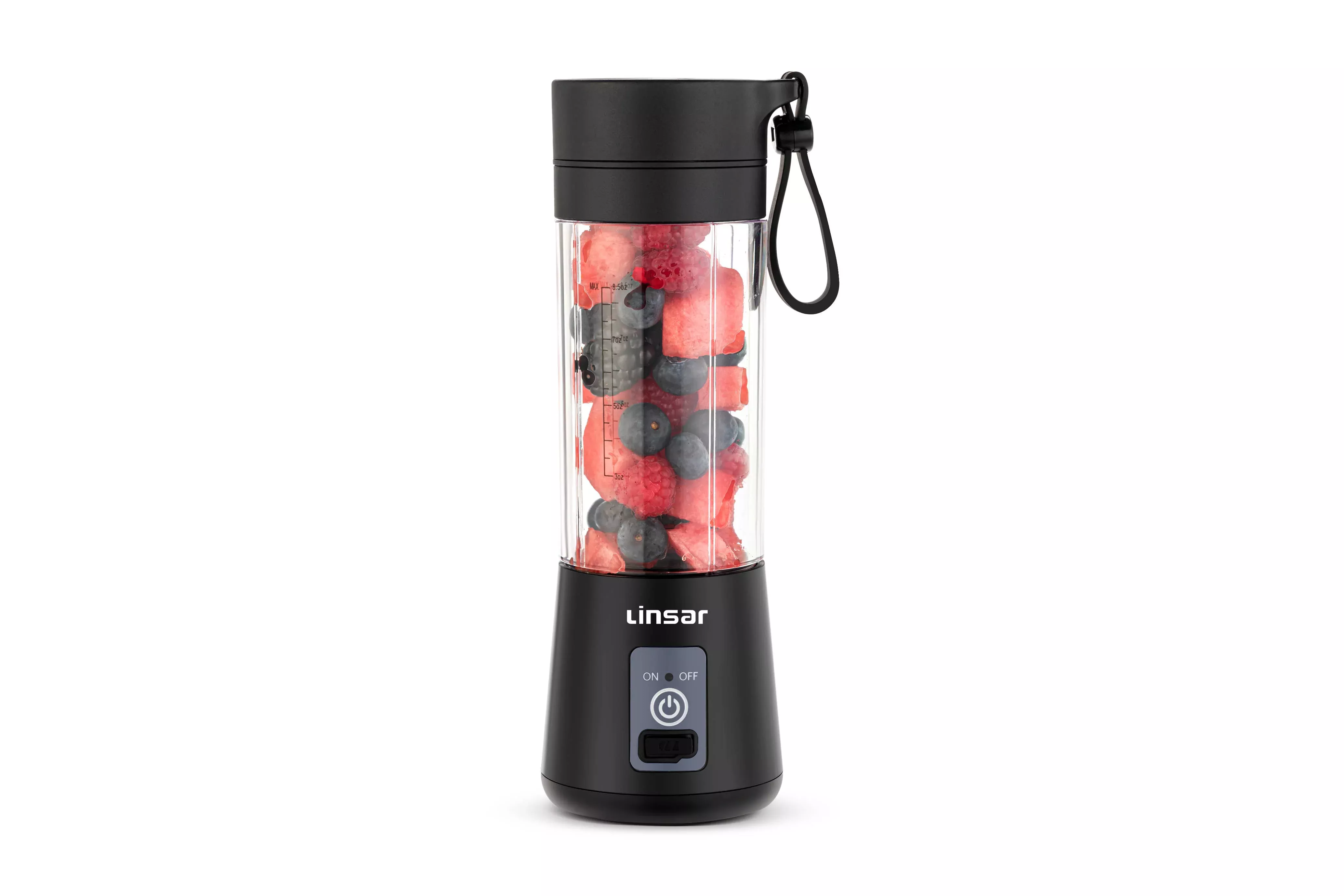 11oz-powerful-portable-rechargeable-blender-with-usb-charger-black 11oz Powerful Portable Rechargeable Blender with USB charger: Black