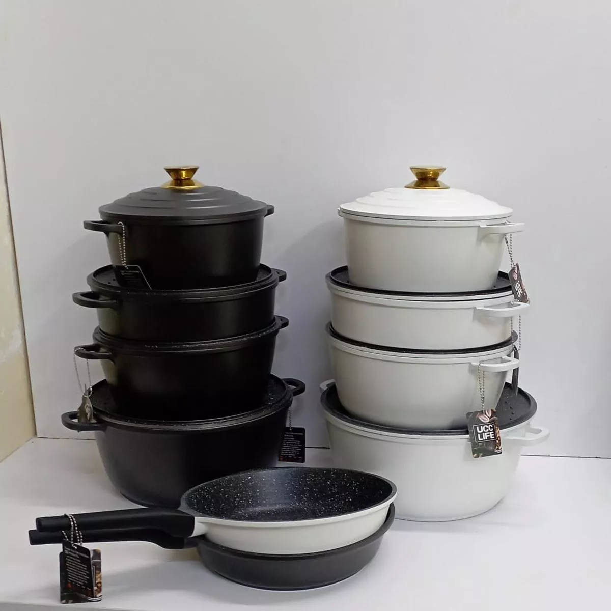11pcs-non-stick-ucclife-pot 11PCS non-stick UCClife pot