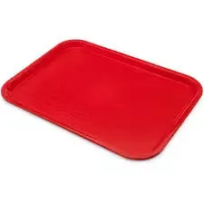 12x16-red-fast-food-tray 12x16 Red Fast Food Tray