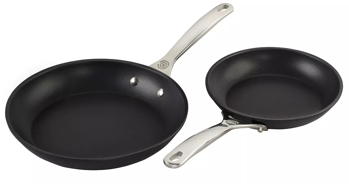 2-piece-toughened-nonstick-pro-cookware-set-fry-pans-with-durable-nonstick-coati 2-Piece Toughened Nonstick PRO Cookware Set Fry Pans with Durable Nonstick Coating And Even Heat Distribution