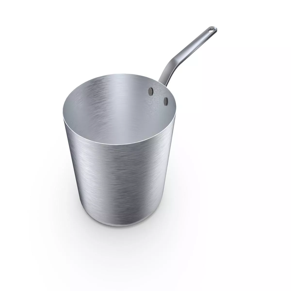 2-quart-heavy-duty-stainless-steel-tapered-saucepan-plated-handle 2-Quart Heavy-Duty Stainless Steel Tapered Saucepan and Plated Handle