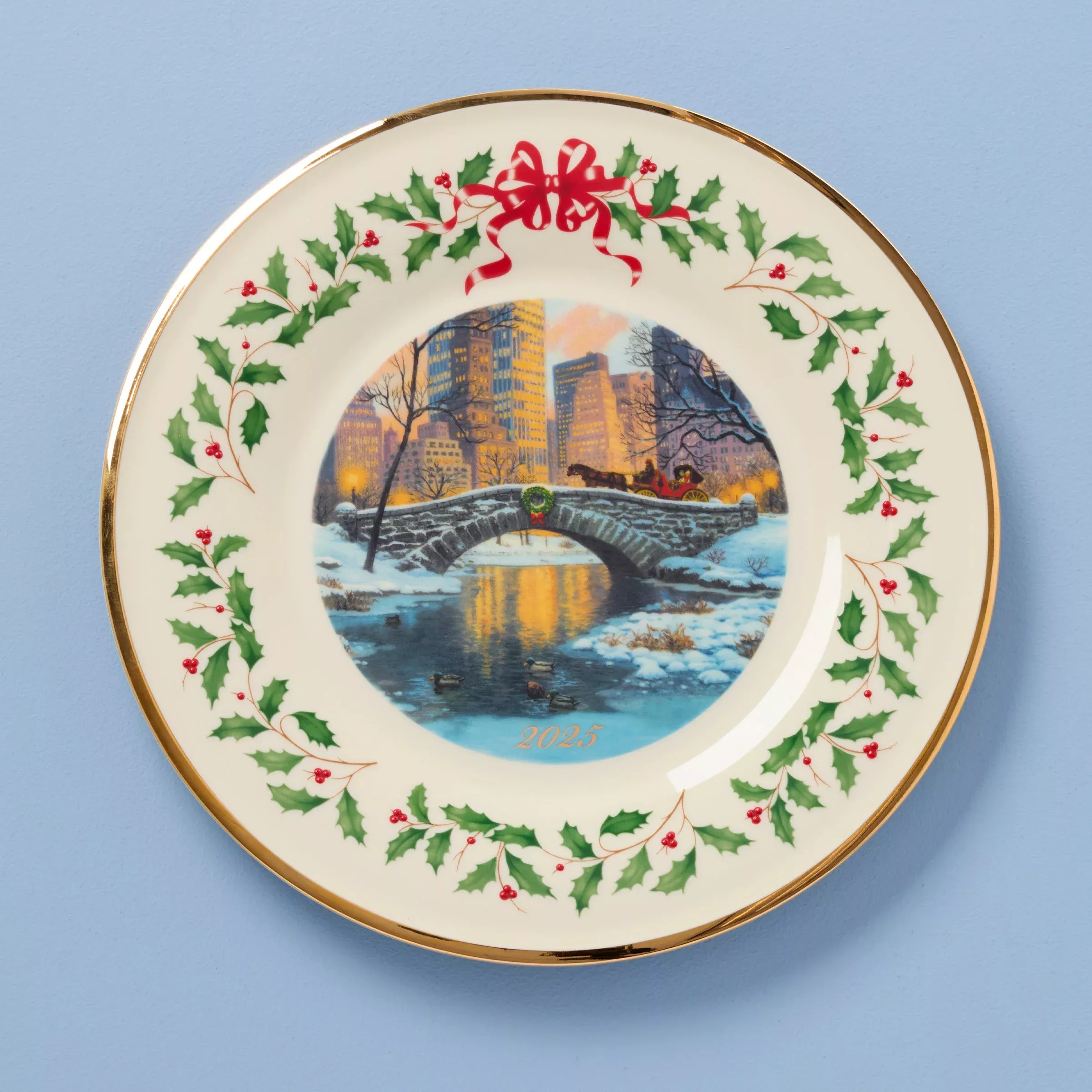 2025-annual-holiday-plate-night-snow 2025 Annual Holiday Plate Night Snow