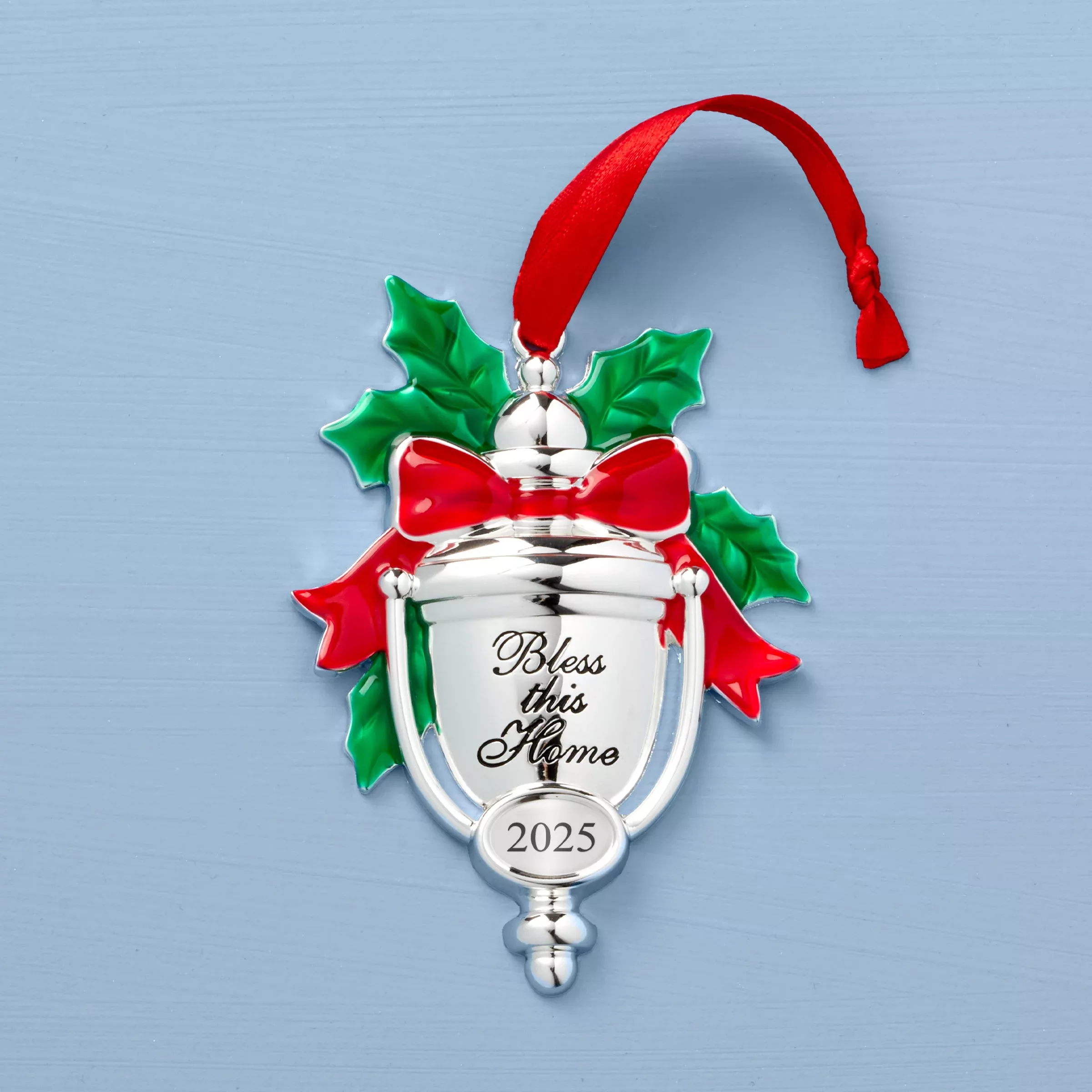 2025-bless-this-home-silverplate-ornament 2025 Bless This Home Silverplate Ornament