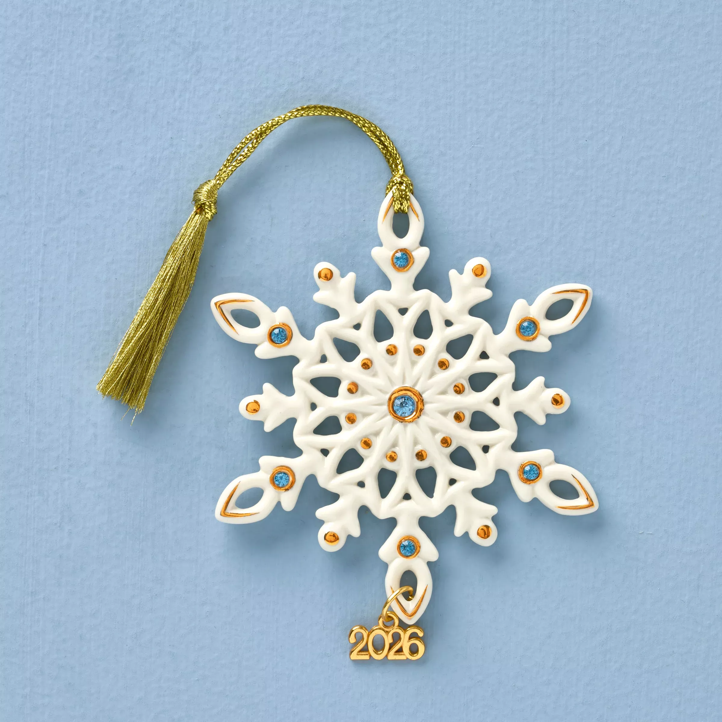 2026-gemmed-snowflake-ornament 2026 Gemmed Snowflake Ornament