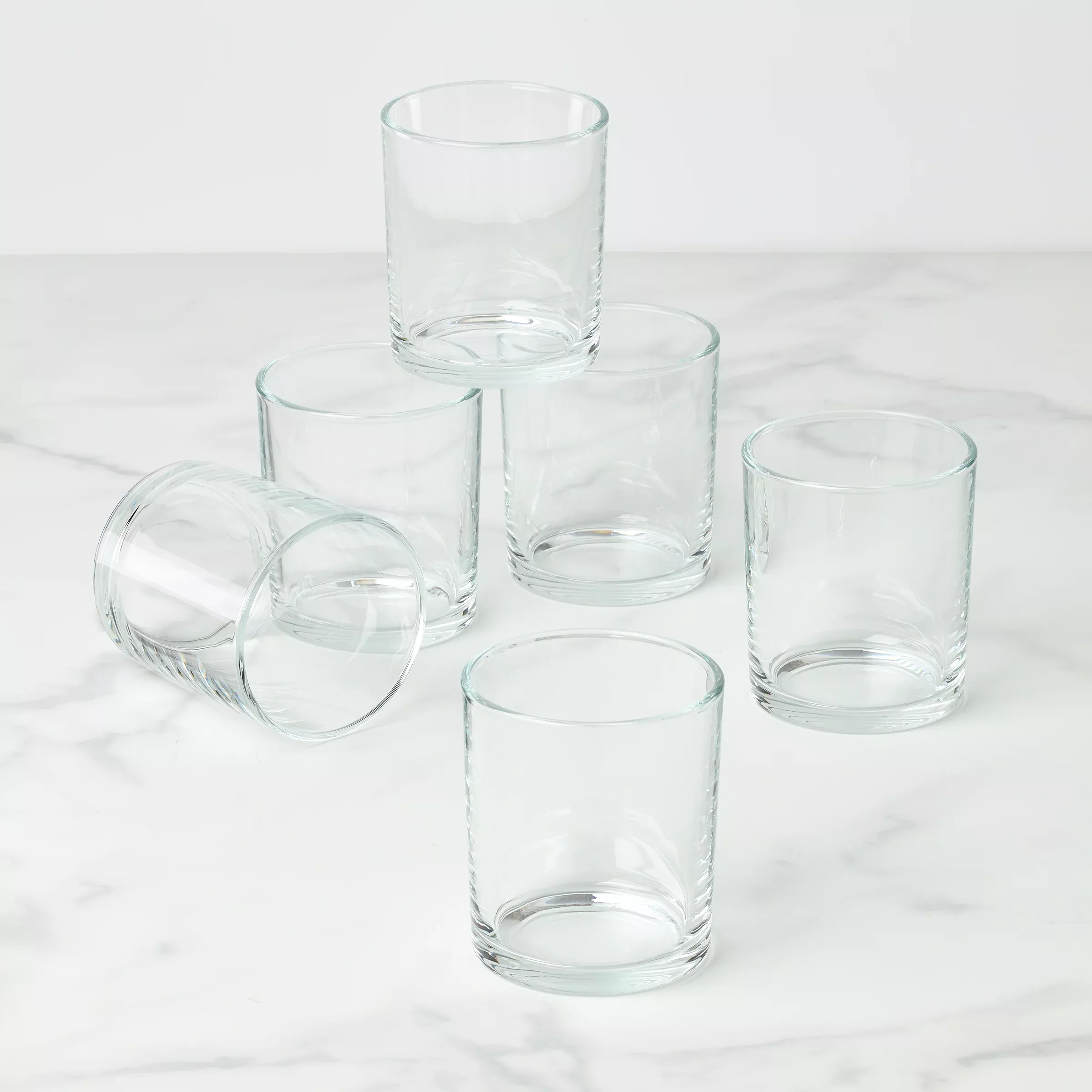 24-seven-clear-medium-tumblers-set-6 24 Seven Clear Medium Tumblers, Set of 6