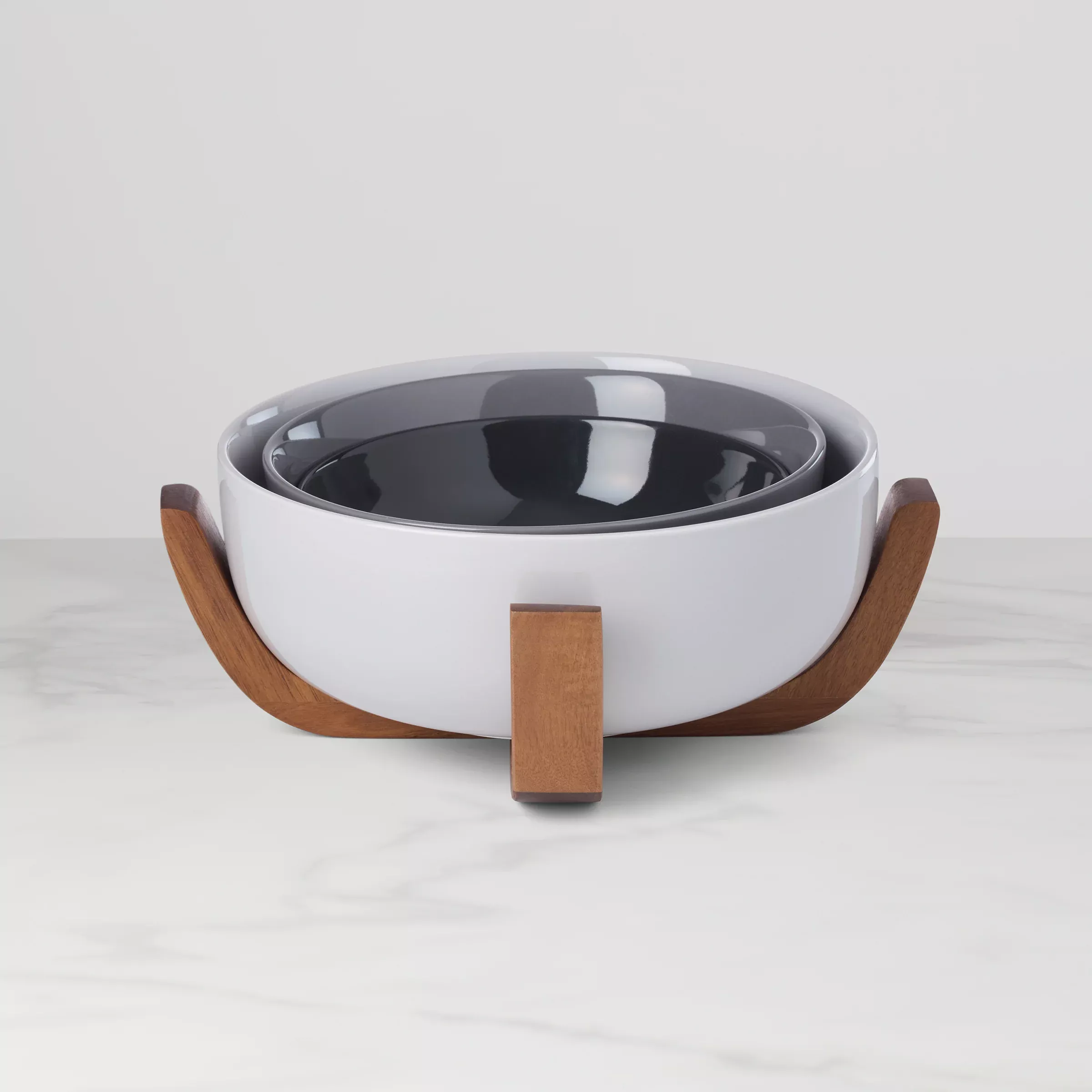24-seven-pumice-3-piece-nesting-bowl-set-with-wood-stand 24 Seven Pumice 3-Piece Nesting Bowl Set with Wood Stand