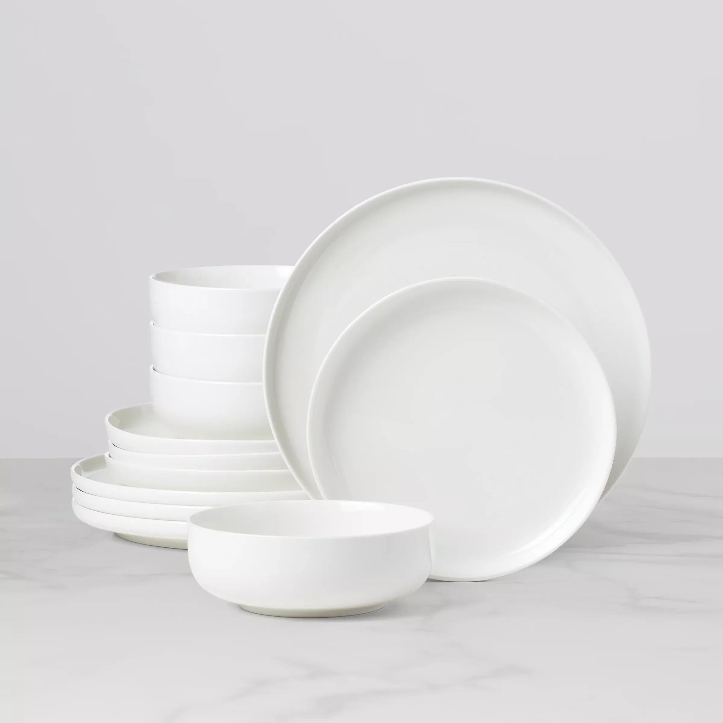 24-seven-white-12-piece-dinnerware-set 24 Seven White 12-Piece Dinnerware Set