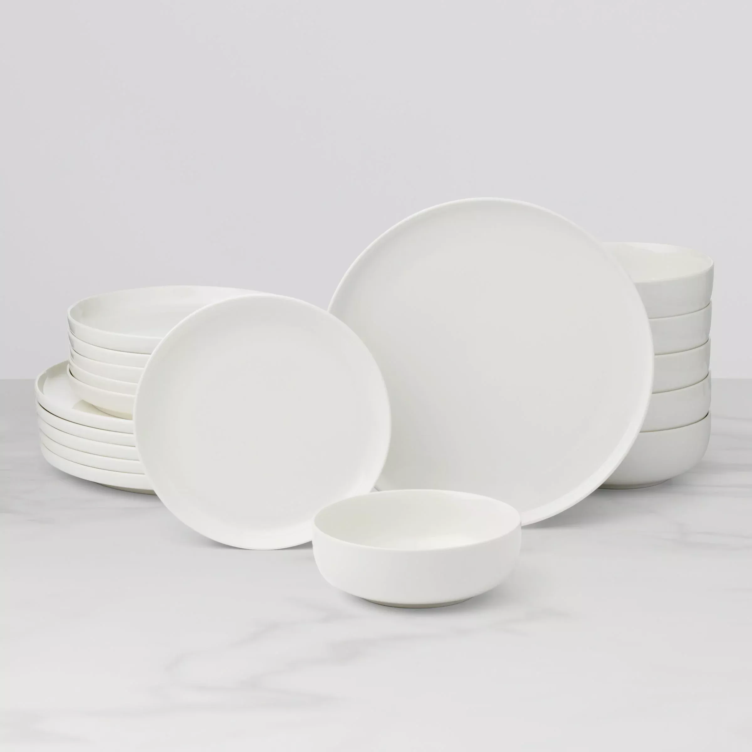 24-seven-white-18-piece-dinnerware-set 24 Seven White 18-Piece Dinnerware Set