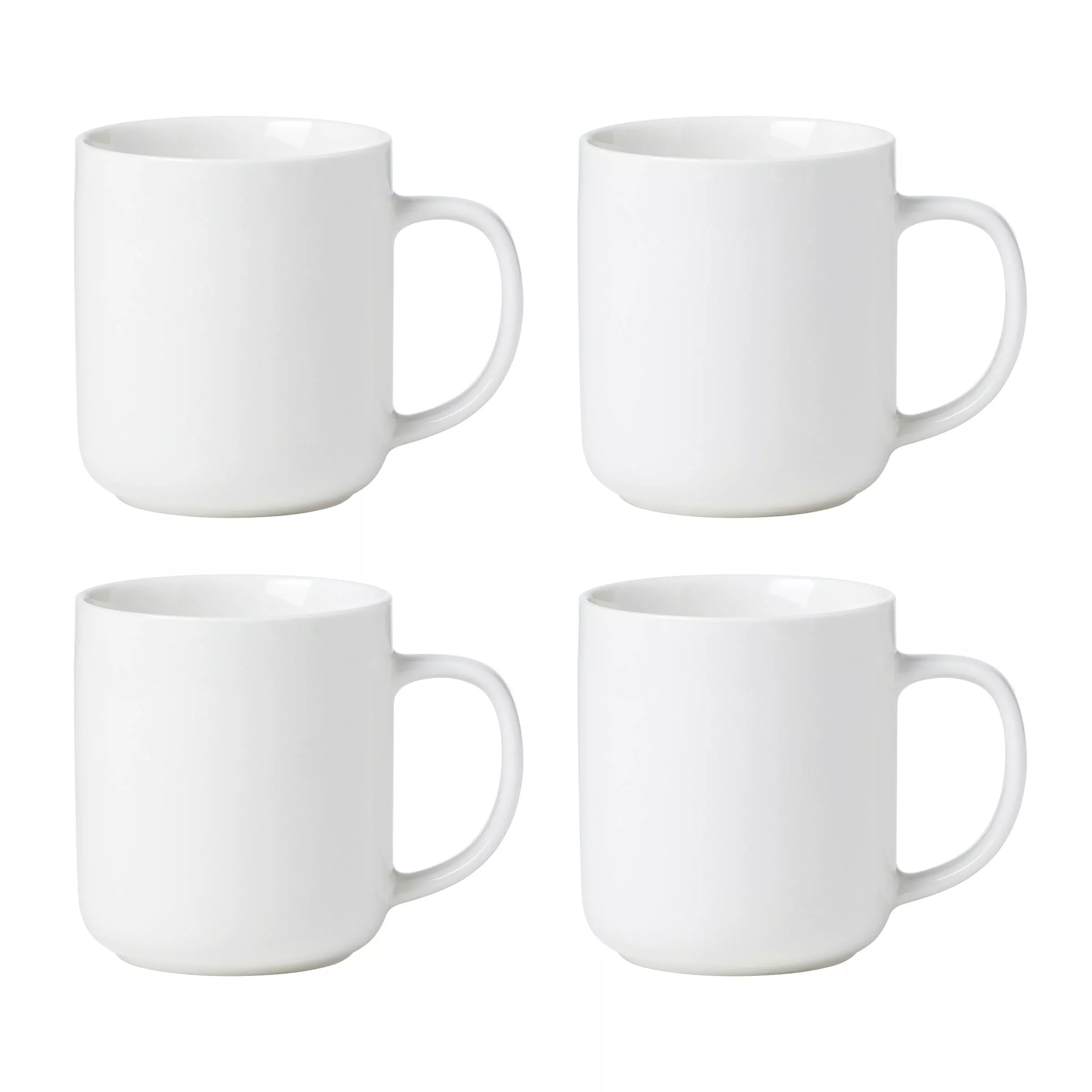 24-seven-white-mugs-set-4 24 Seven White Mugs, Set of 4