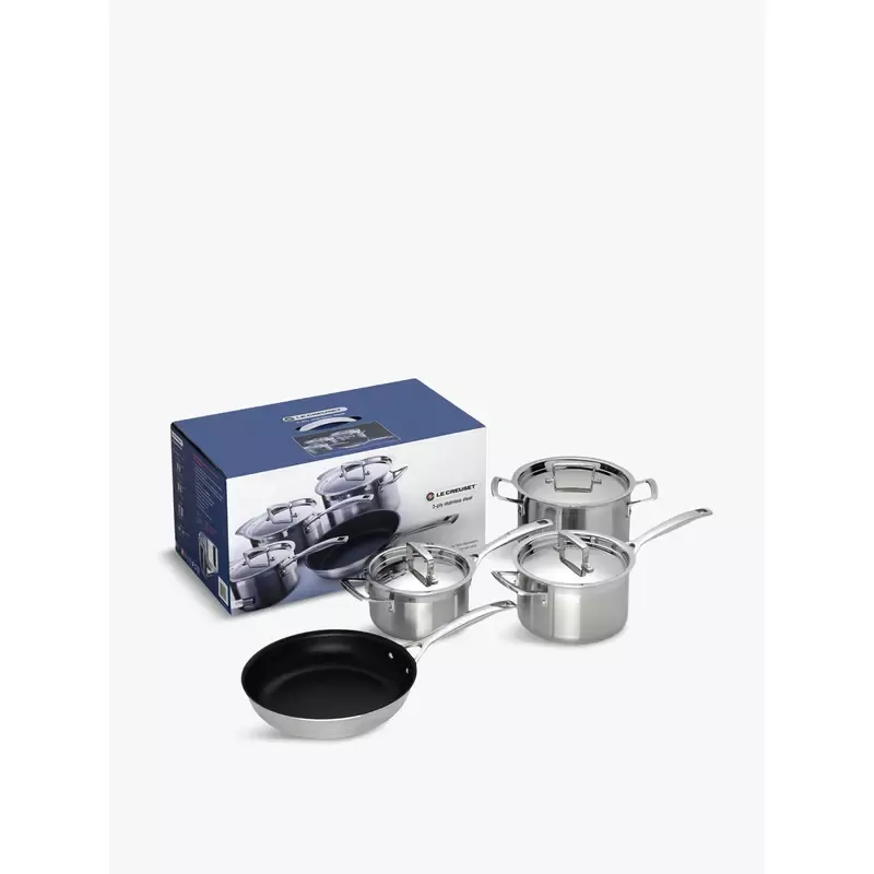 3-ply-stainless-steel-4-piece-cookware-set 3-Ply Stainless Steel 4-piece Cookware Set
