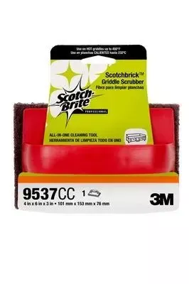 3m-9537cc-scotchbrick-griddle-scrubber 3M 9537CC Scotchbrick Griddle Scrubber