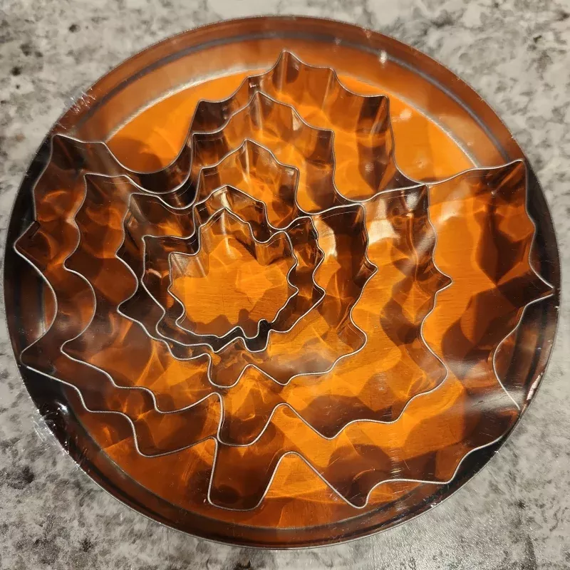 5pc-maple-leaf-cookie-cutter-set 5pc. Maple Leaf Cookie Cutter Set
