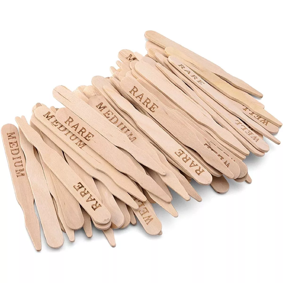75-count-wood-steak-markers 75 COUNT WOOD STEAK MARKERS