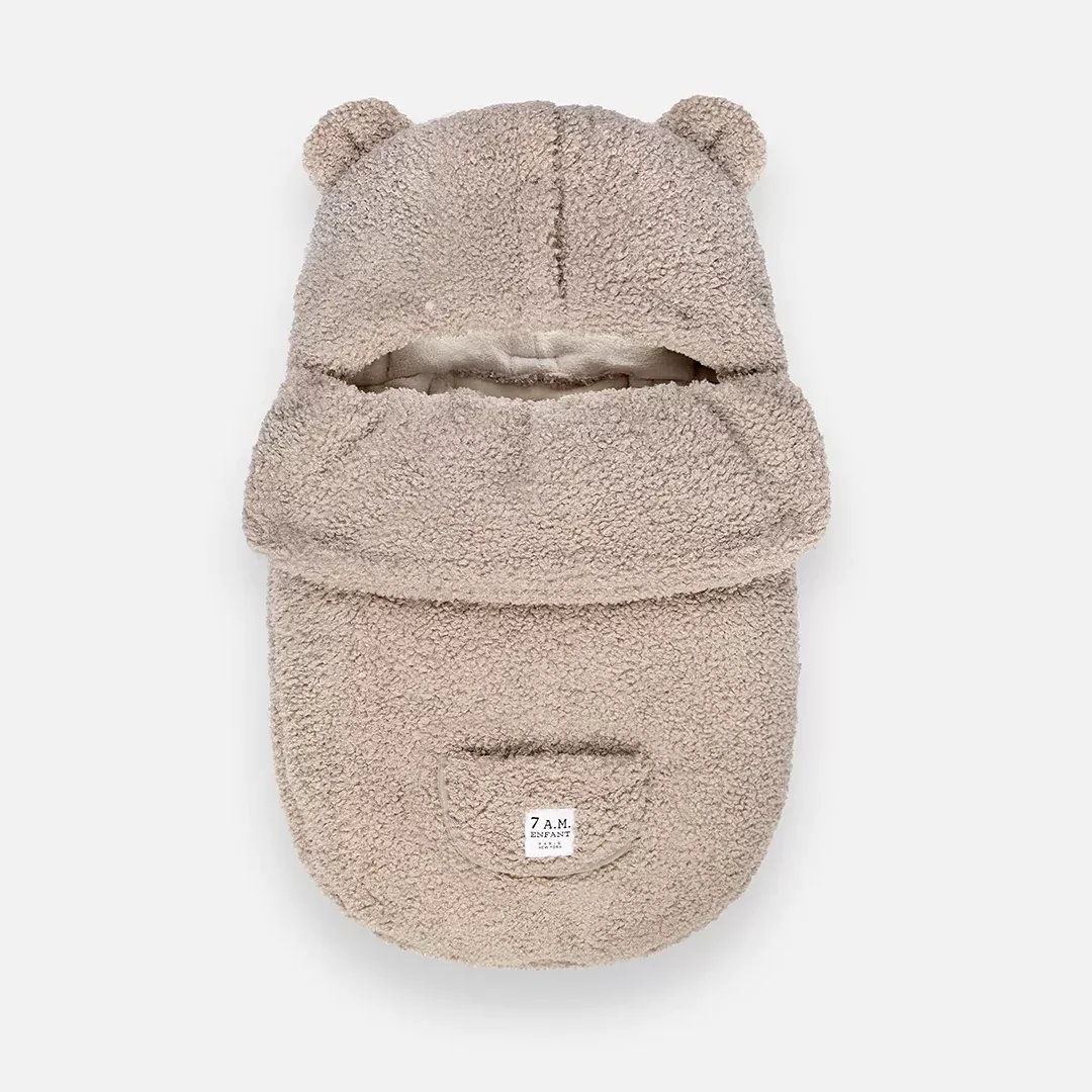 7am-enfant-infant-bunting-oatmeal-teddy-0-9m-rebel 7AM Enfant Infant Bunting - Oatmeal Teddy - 0-9m – REBEL