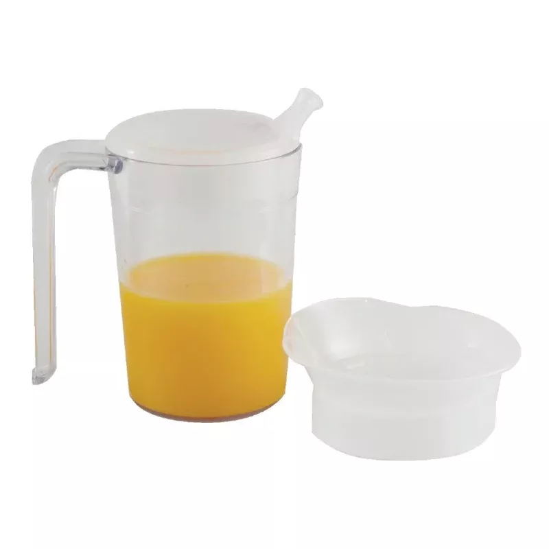 able2-clear-mug-with-handle-2-lids Able2 Clear Mug with Handle & 2 lids