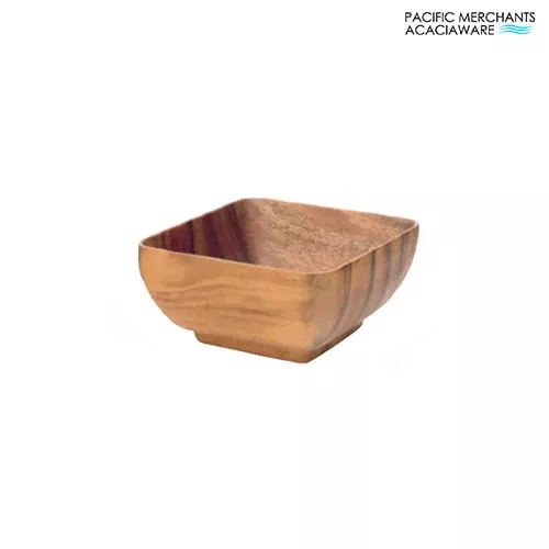acaciaware-square-bowl-w-pedestal-base Acaciaware Square Bowl w/ Pedestal Base