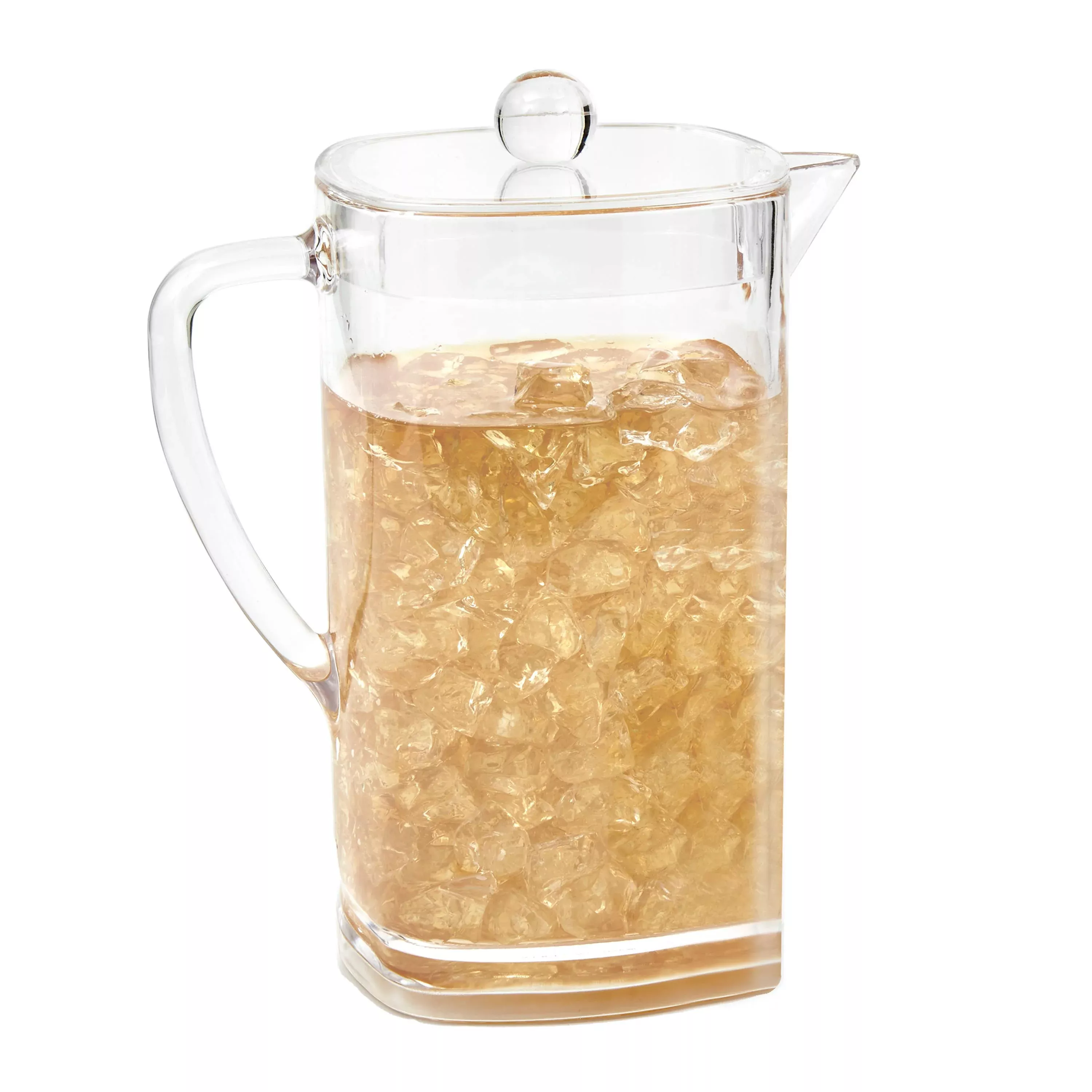 acrylic-square-pitcher-2qt Acrylic Square Pitcher, 2Qt