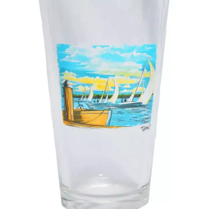 Adam Turman Artwork Breezy Pint Glass