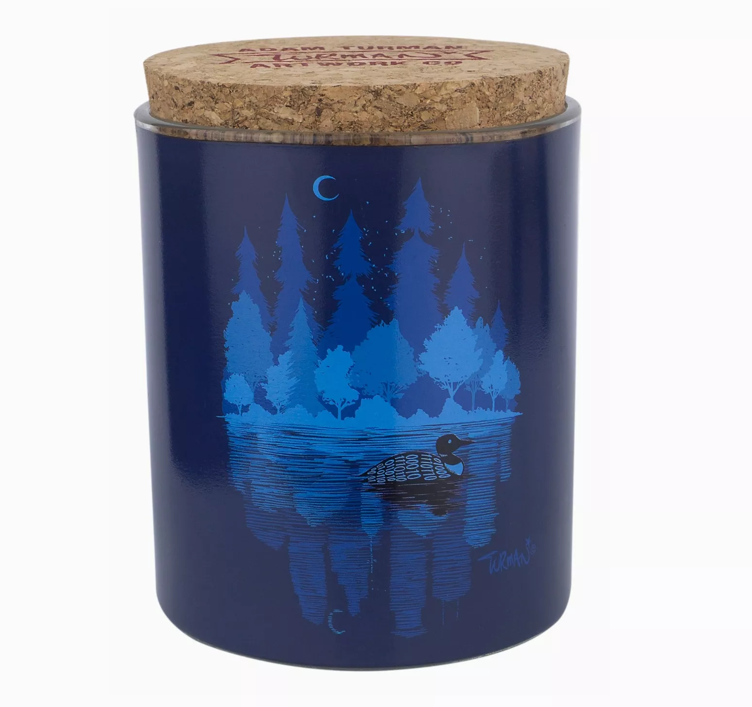 adam-turman-artwork-loon-soy-blend-candle-with-timber-wick Adam Turman Artwork Loon Soy Blend Candle with Timber Wick