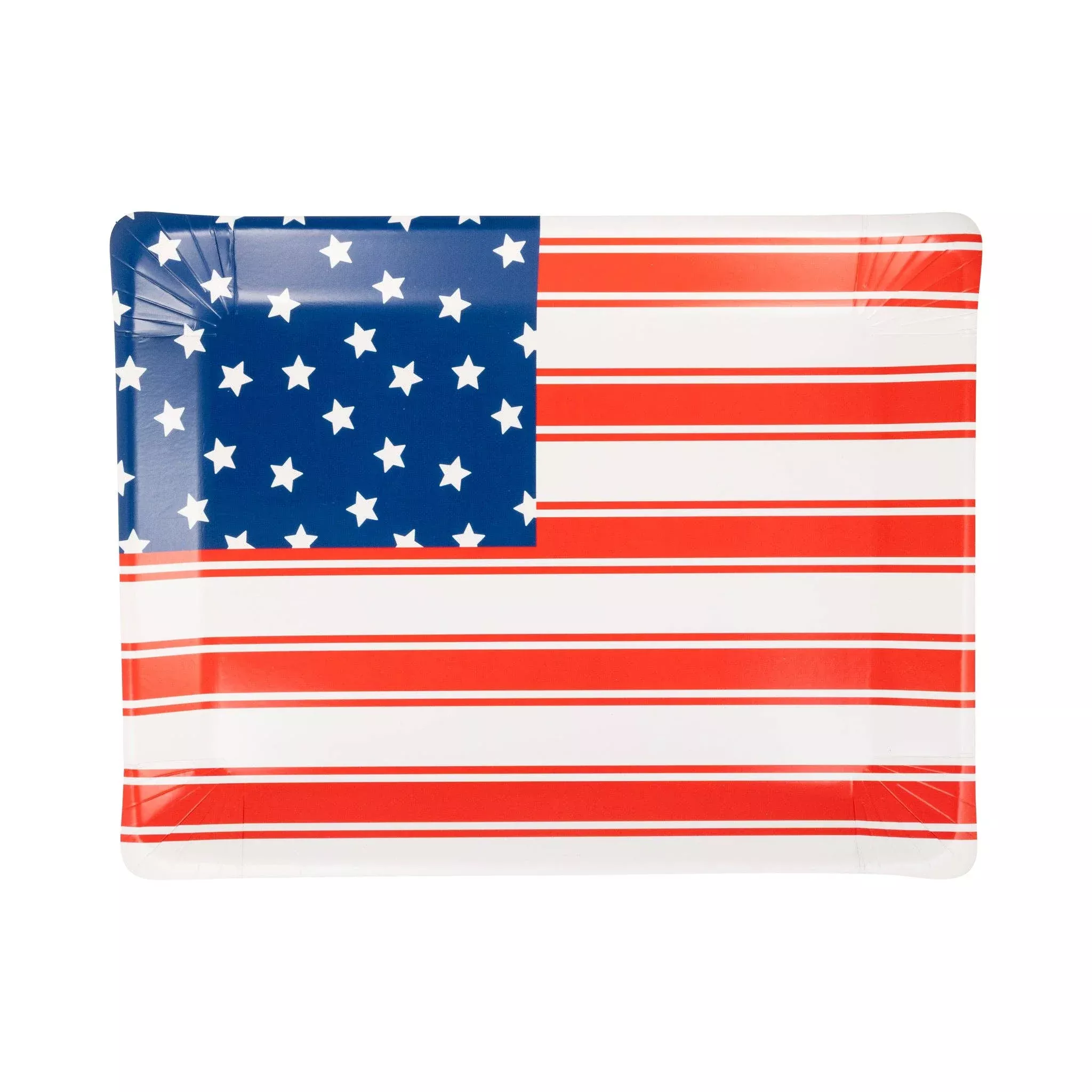 american-flag-plate-8ct American Flag Plate, 8ct
