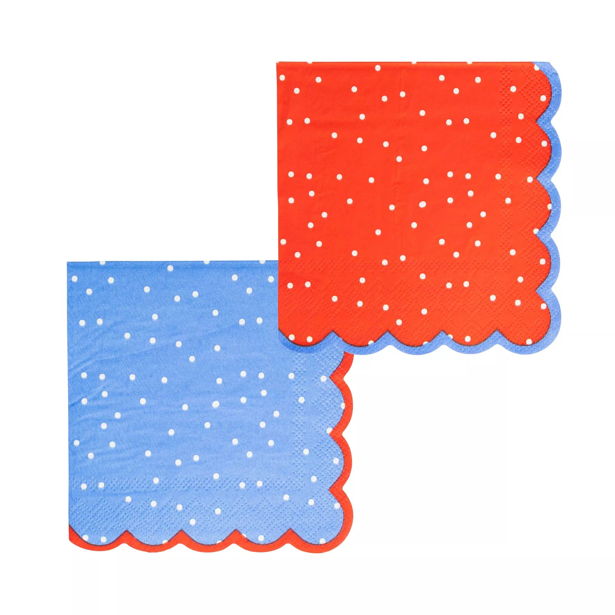 americana-polka-dot-cocktail-napkin-set Americana Polka Dot Cocktail Napkin Set
