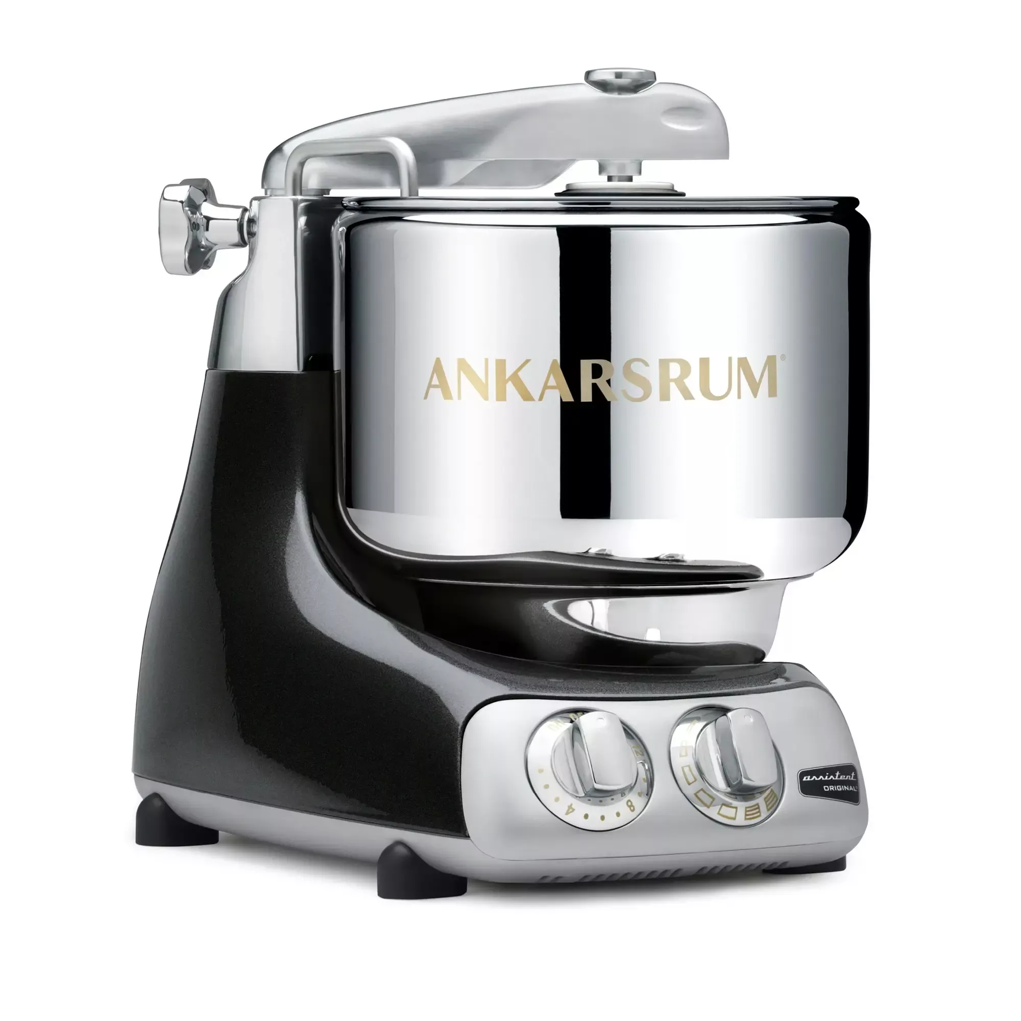 ankarsrum-ankarsrum-assistent-original-stand-mixer-7-qt-black-diamond-metallic-g Ankarsrum Ankarsrum Assistent Original Stand Mixer, 7 Qt. - Black Diamond Metallic Gloss