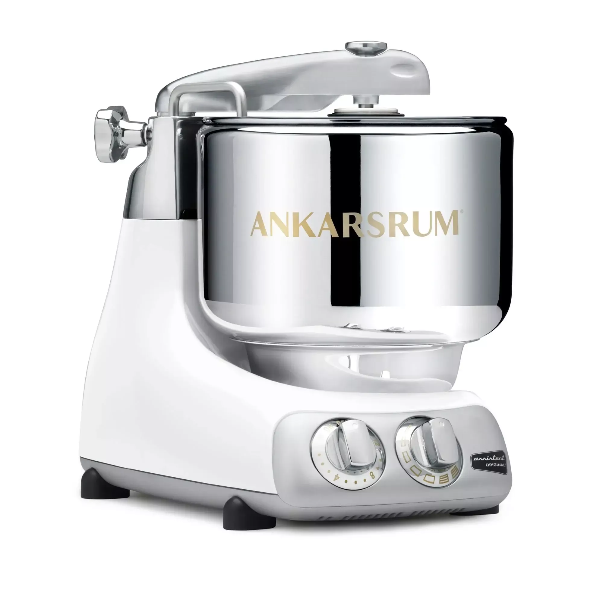 ankarsrum-ankarsrum-assistent-original-stand-mixer-7-qt-gloss-white-gloss Ankarsrum Ankarsrum Assistent Original Stand Mixer, 7 Qt. - Gloss White Gloss