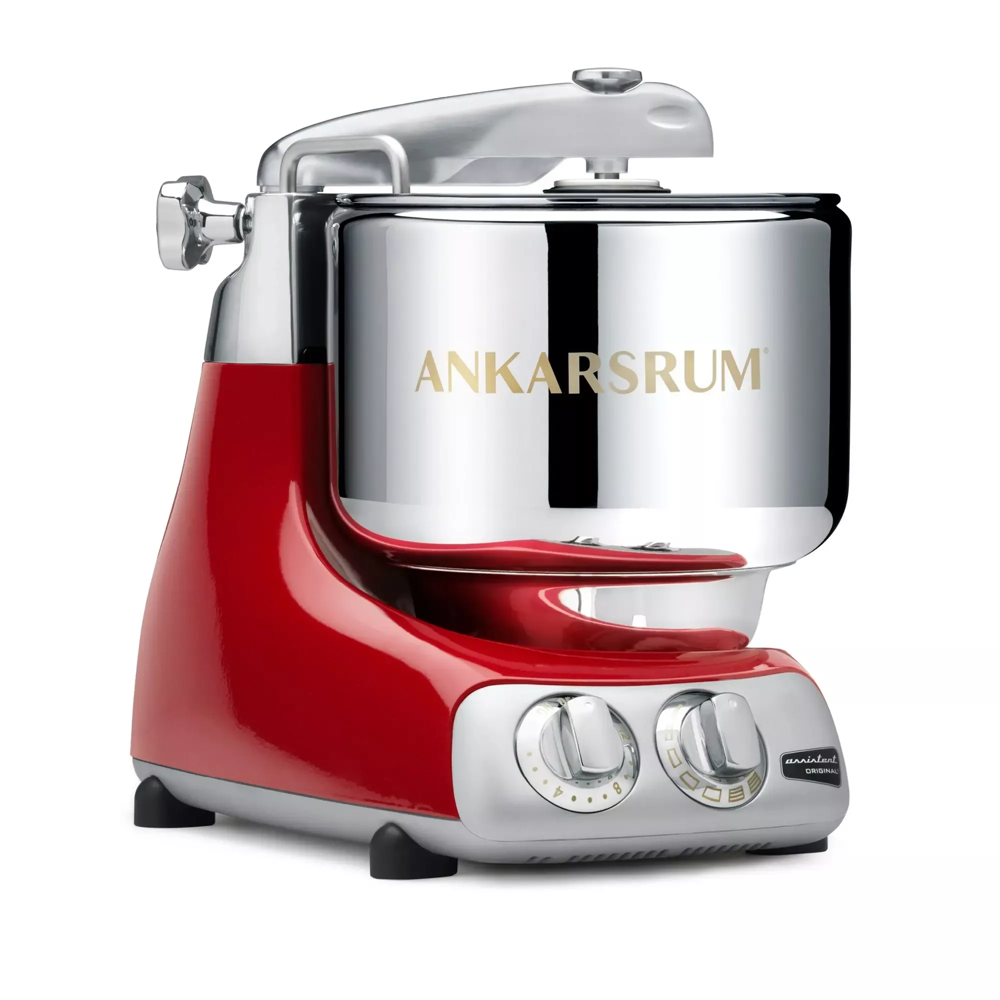 ankarsrum-ankarsrum-assistent-original-stand-mixer-7-qt-red-metallic-gloss Ankarsrum Ankarsrum Assistent Original Stand Mixer, 7 Qt. - Red Metallic Gloss