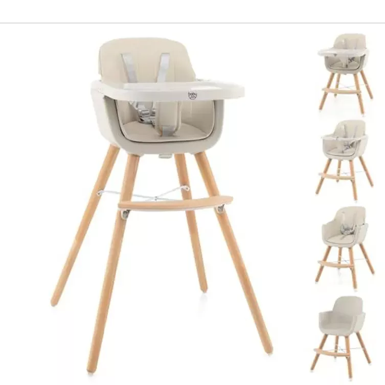 baby-joy-3-in-1-convertible-wooden-high-chair-rebel Baby Joy 3-in-1 Convertible Wooden High Chair – REBEL