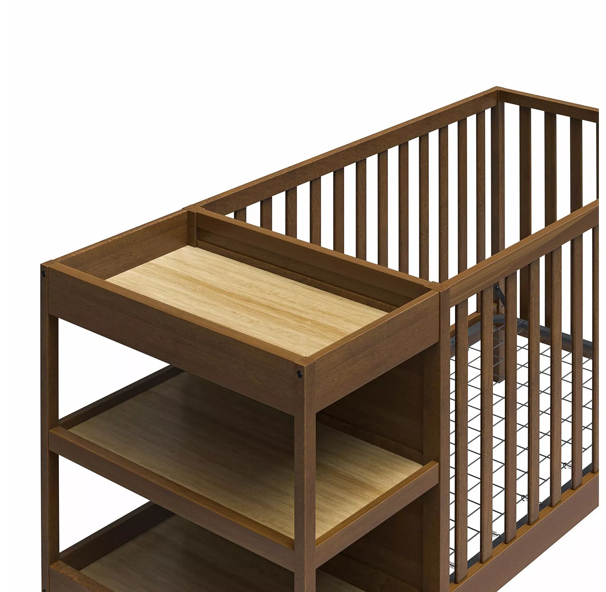 Baby Relax 3-in-1 Convertible Crib & Changer Combo – REBEL