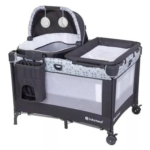 baby-trend-nursery-den-playard-with-rocking-cradle-pebble-stone-rebel Baby Trend Nursery Den Playard with Rocking Cradle - Pebble Stone – REBEL