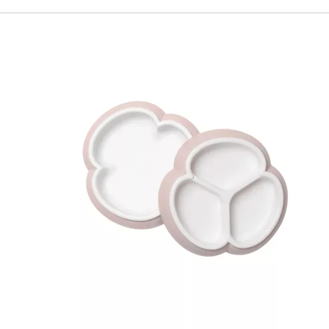 babybj-rn-baby-plate-set-2-pack-powder-pink-rebel BabyBjörn Baby Plate Set, 2-Pack - Powder Pink – REBEL