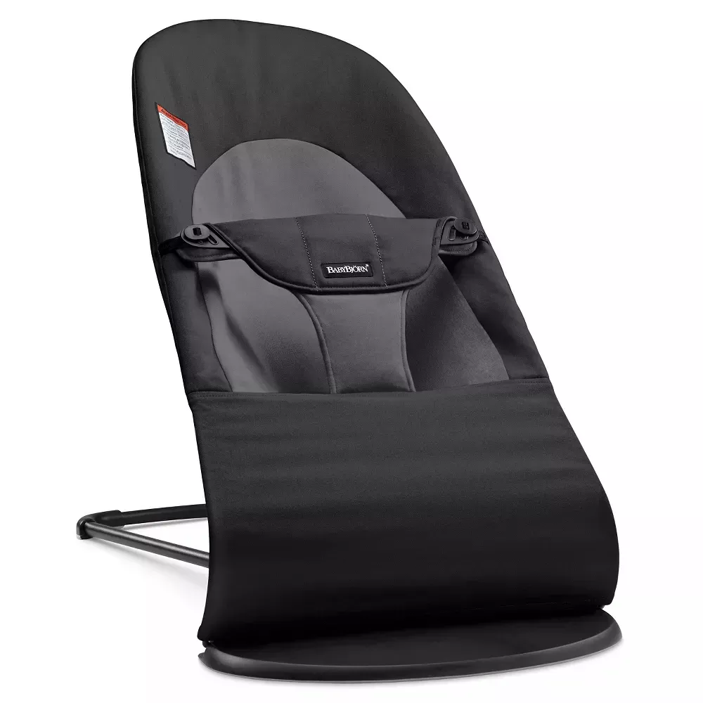 babybj-rn-bouncer-balance-soft-woven-black-dark-grey-rebel BabyBjörn Bouncer Balance Soft, Woven, Black/Dark Grey – REBEL