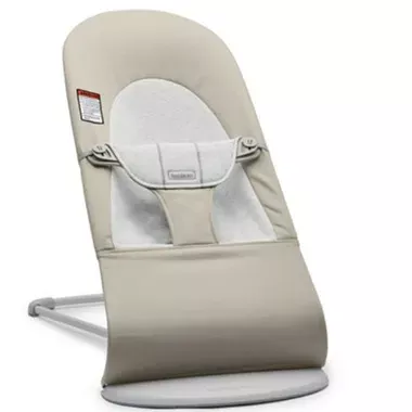 babybj-rn-bouncer-balance-soft-woven-je-beige-grey-rebel BabyBjörn Bouncer Balance Soft, Woven, /JE Beige/Grey – REBEL
