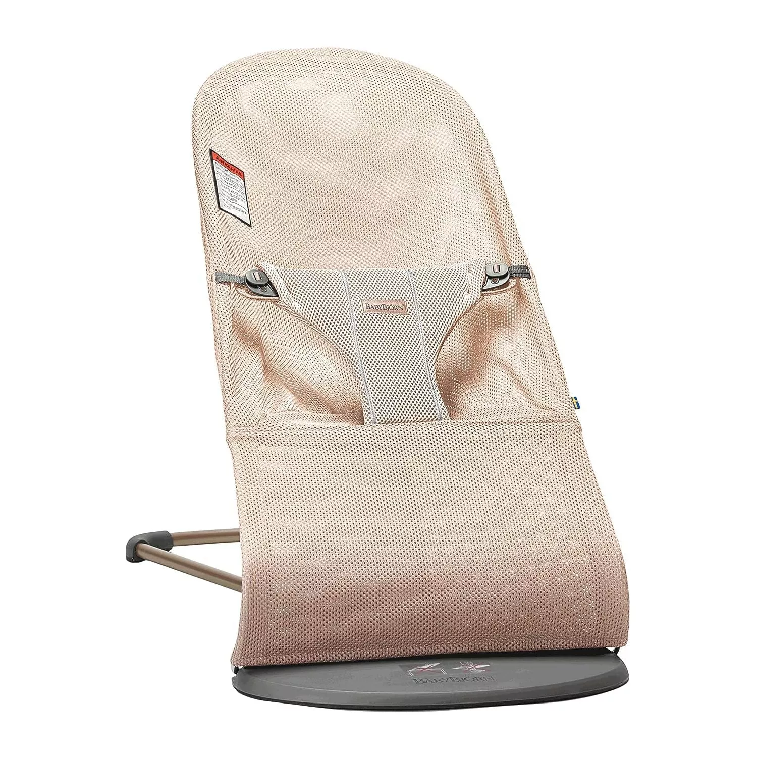 babybj-rn-bouncer-bliss-pearly-pink-mesh-rebel BabyBjörn Bouncer Bliss - Pearly Pink Mesh – REBEL