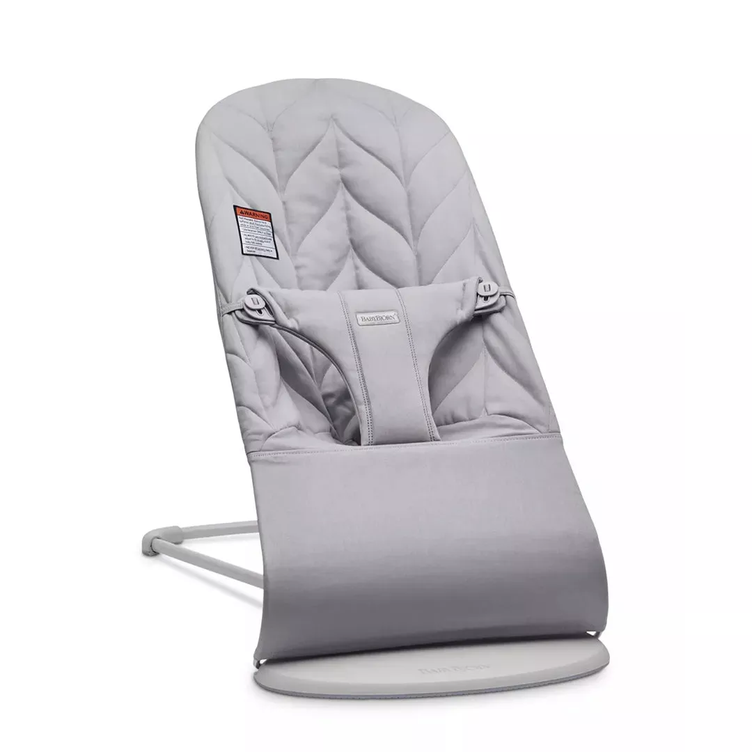 babybj-rn-bouncer-bliss-petal-quilt-light-gray-rebel BabyBjörn Bouncer Bliss Petal Quilt - Light Gray – REBEL