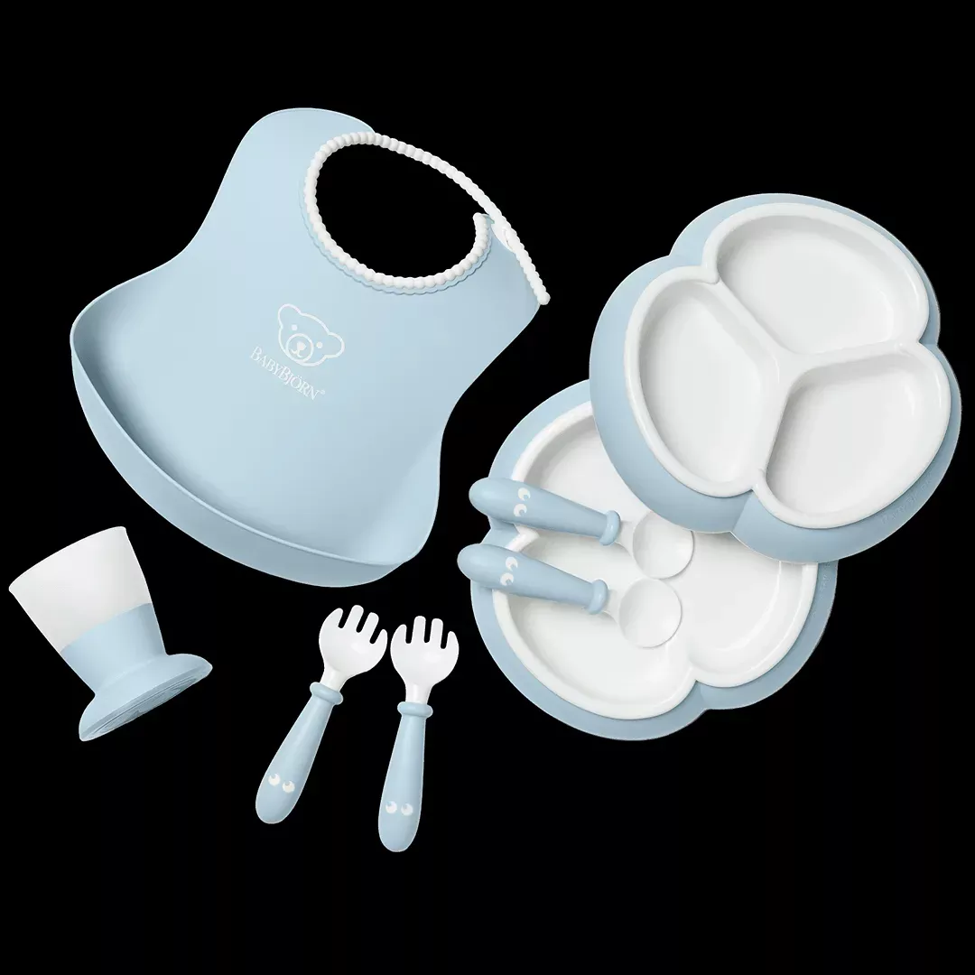babybj-rn-elegant-8-piece-dinnerware-set-in-powder-blue-rebel BabyBjörn Elegant 8-Piece Dinnerware Set in Powder - Blue – REBEL