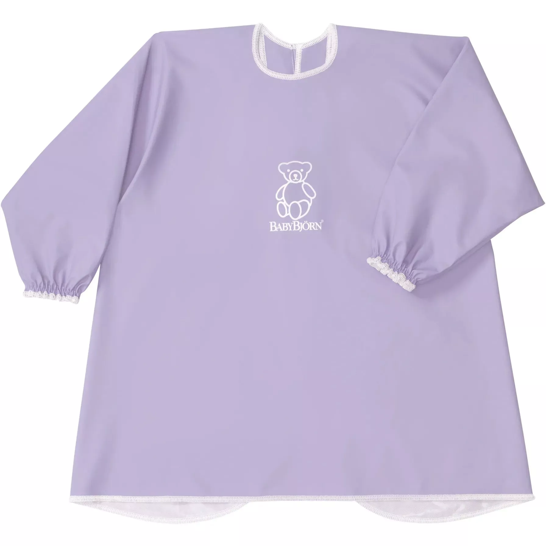 babybj-rn-long-sleeve-bib-purple-rebel BabyBjörn Long Sleeve Bib - Purple – REBEL