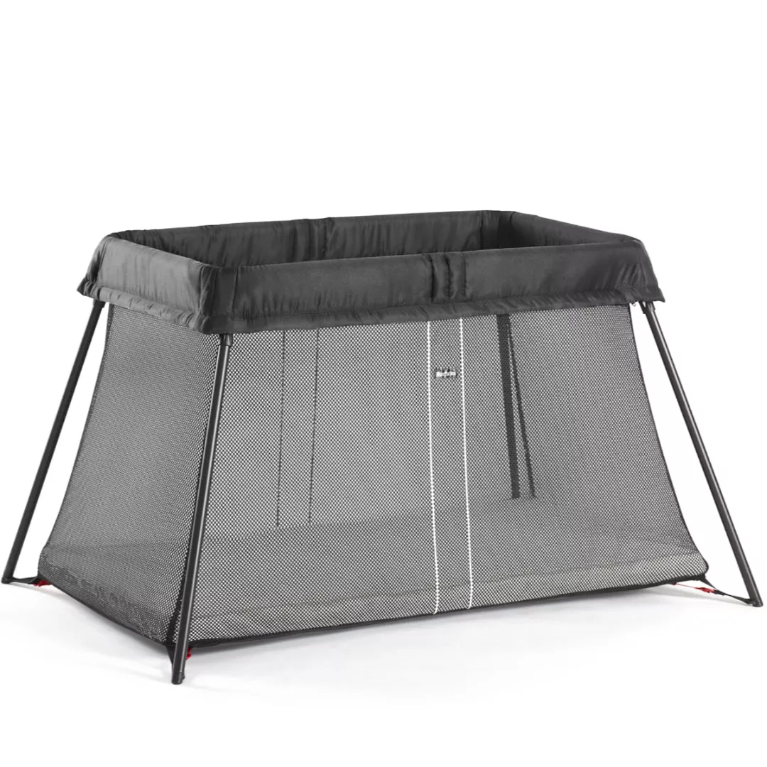 babybj-rn-travel-crib-light-black-mesh-rebel BabyBjörn Travel Crib Light - Black Mesh – REBEL