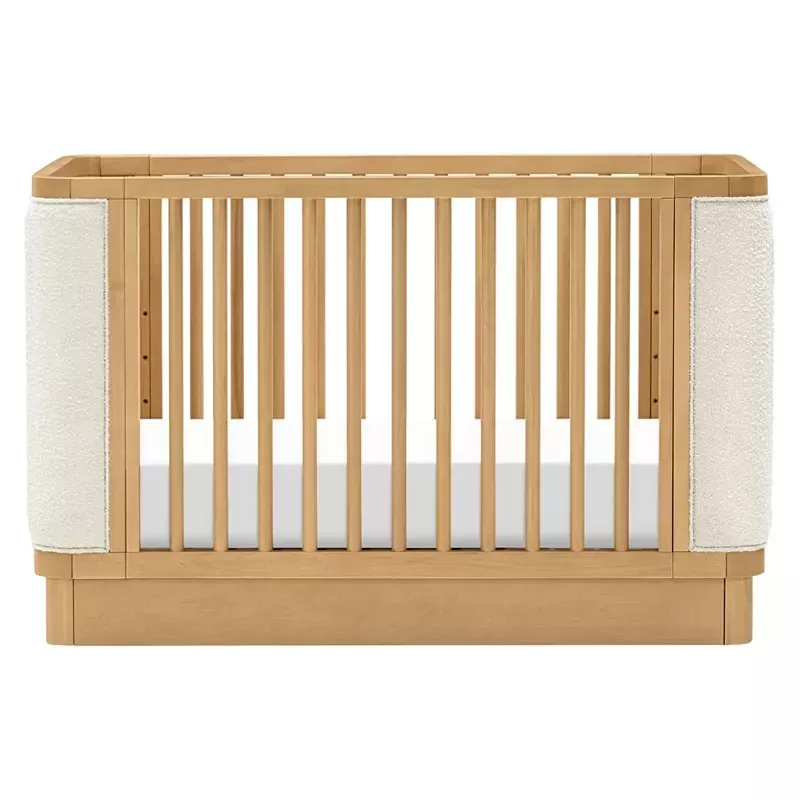babyletto-bondi-boucle-4-in-1-convertible-crib-honey-with-ivory-boucle-rebel Babyletto Bondi Boucle 4-in-1 Convertible Crib - Honey with Ivory Boucle – REBEL