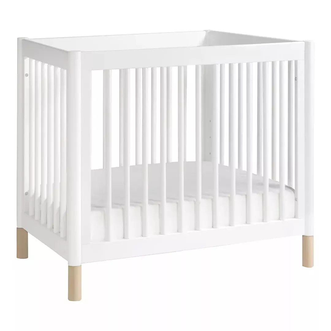 babyletto-gelato-4-in-1-convertible-mini-crib-white-rebel Babyletto Gelato 4-in-1 Convertible Mini Crib - White – REBEL