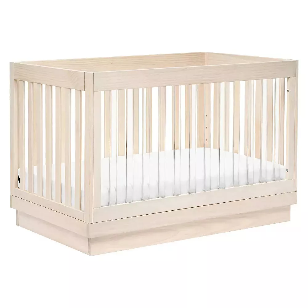 babyletto-harlow-3-in-1-convertible-crib-w-toddler-bed-conversion-kit-in-washed- Babyletto Harlow 3-in-1 Convertible Crib w/Toddler Bed Conversion Kit in Washed Natural – REBEL