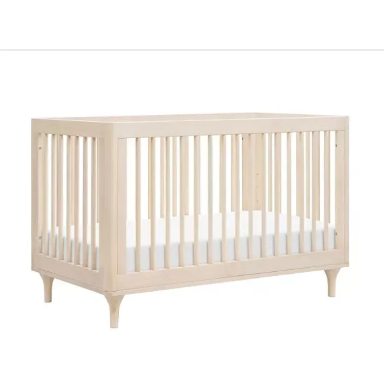 babyletto-lolly-3-in-1-convertible-crib-with-toddler-bed-conversion-kit-washed-n Babyletto Lolly 3-in-1 Convertible Crib with Toddler Bed Conversion Kit - Washed Natural – REBEL