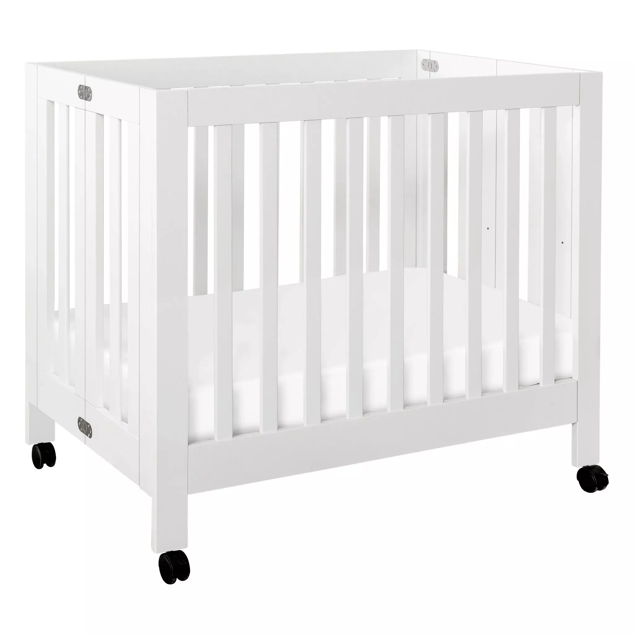 babyletto-origami-portable-mini-crib-white-rebel Babyletto Origami Portable Mini Crib - White – REBEL