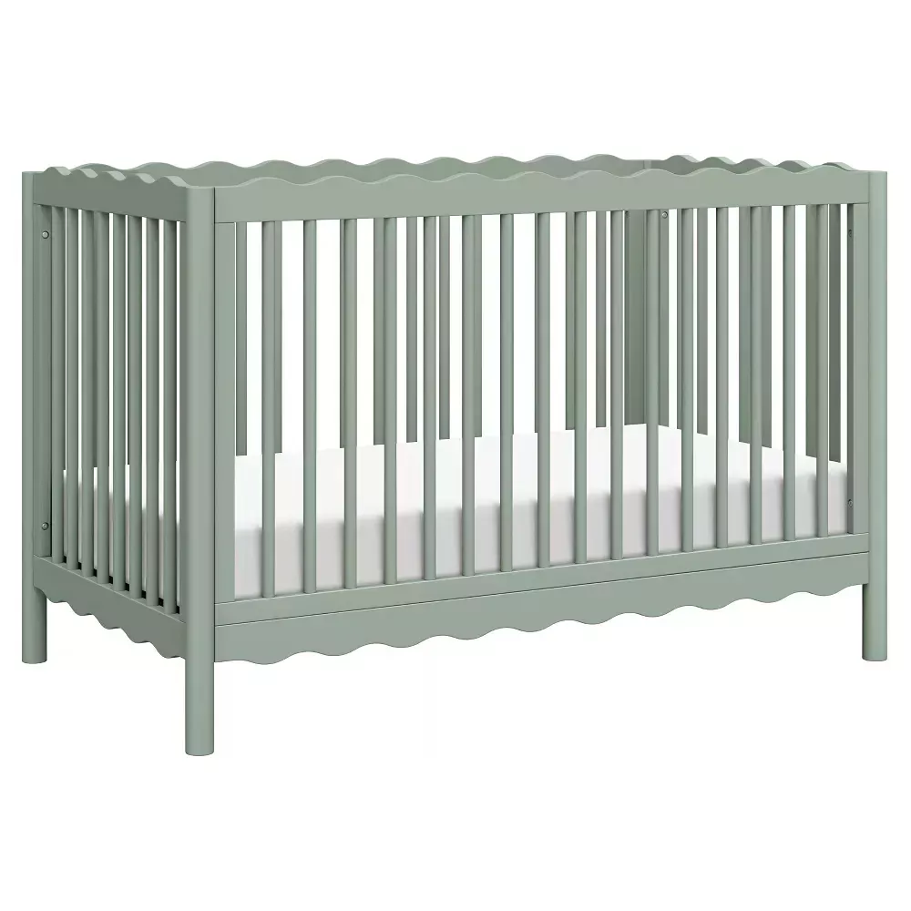 babyletto-swell-4-in-1-convertible-crib-w-toddler-conversion-kit-light-sage-rebe Babyletto Swell 4-in-1 Convertible Crib w/Toddler Conversion Kit - Light Sage – REBEL