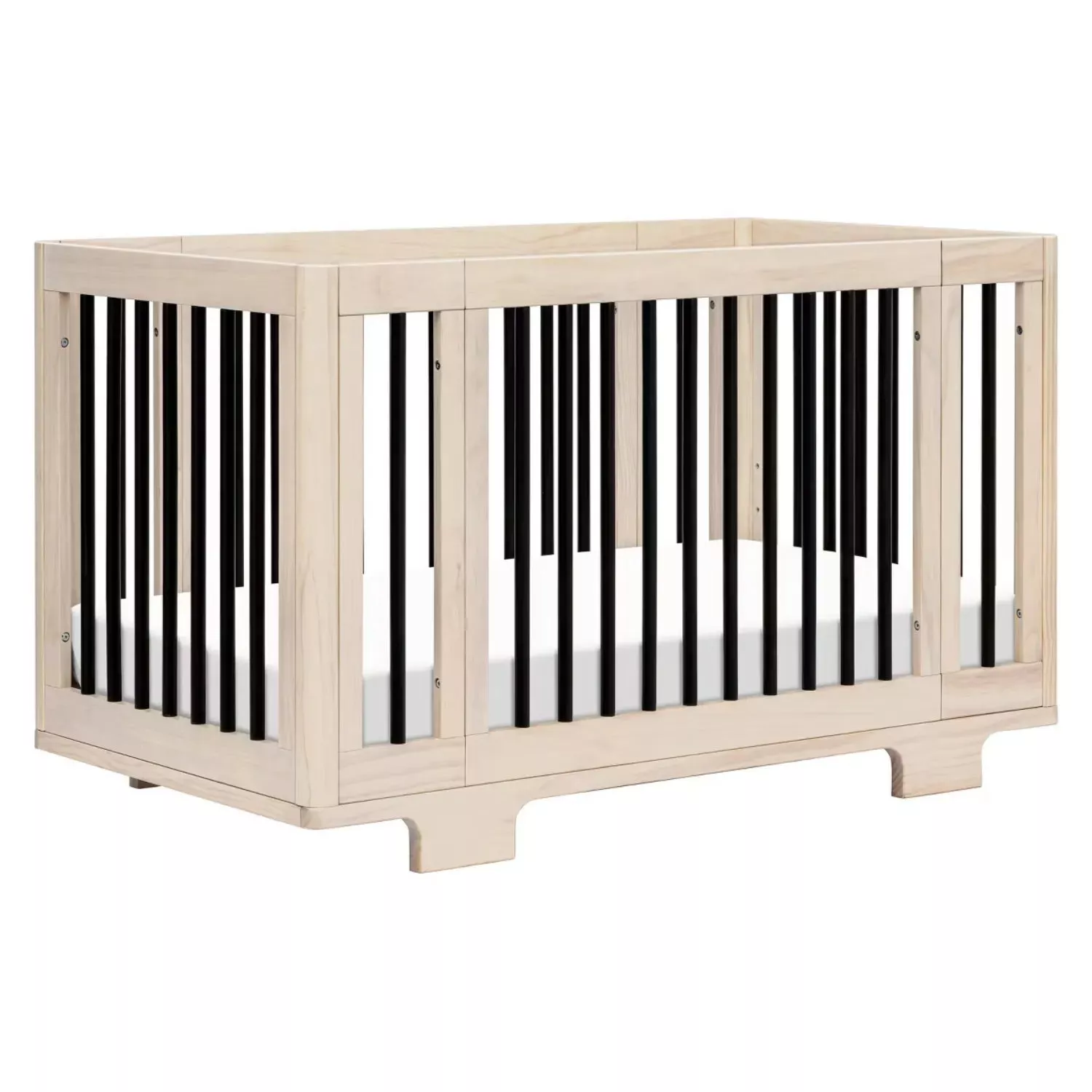 babyletto-yuzu-8-in-1-convertible-crib-with-all-stages-conversion-kits-natural-b Babyletto Yuzu 8-in-1 Convertible Crib with All-Stages Conversion Kits - Natural/Black – REBEL