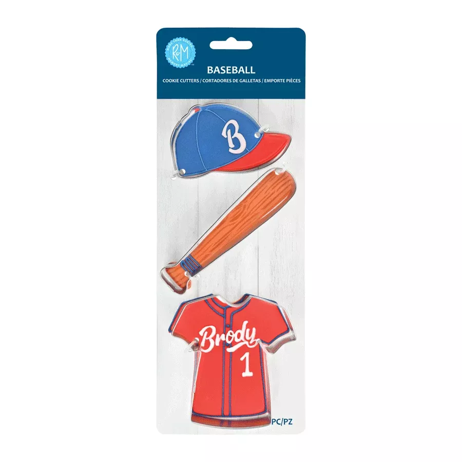 baseball-3-pc-cookie-cutter-set Baseball 3 Pc Cookie Cutter Set