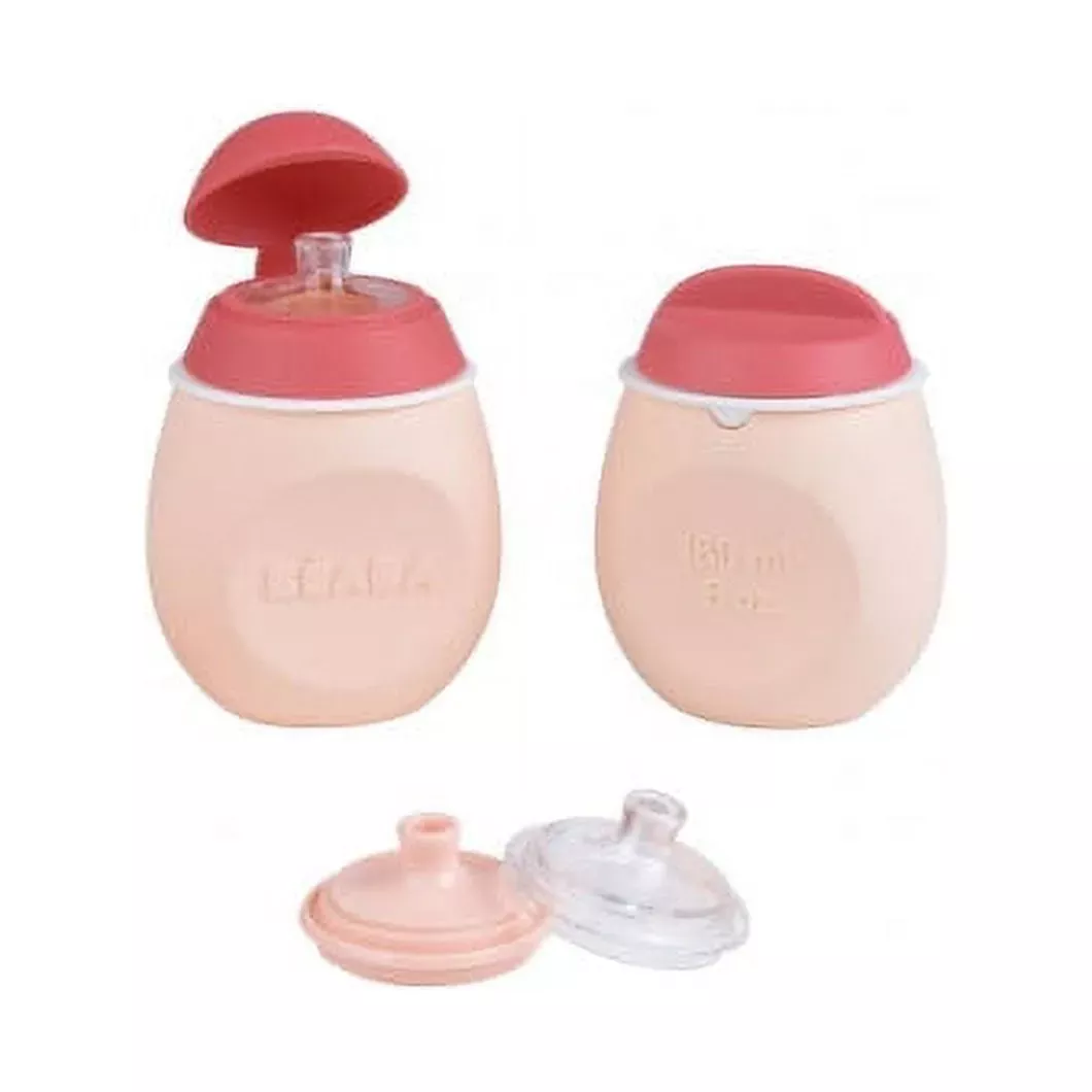 beaba-silicone-babysqueez-feeder-double-pack-pink-rebel Beaba Silicone BabySqueez Feeder Double Pack - Pink – REBEL