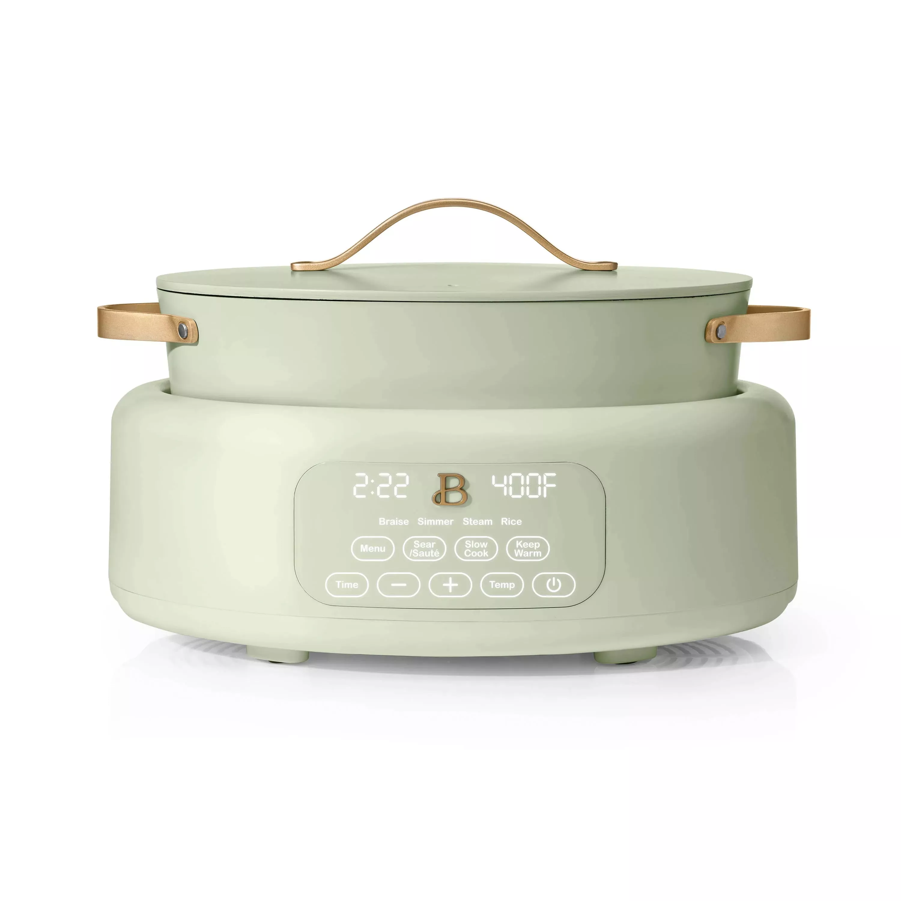 beautiful-10-in-1-6-qt-electric-multi-cooker-sage-green-rebel Beautiful 10-in-1 6 Qt Electric Multi-Cooker, Sage Green – REBEL
